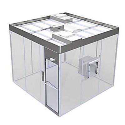 Ingresso lucidato della cascata di particelle del locale senza polvere con illuminazione del livello acustico ≤65dB LED