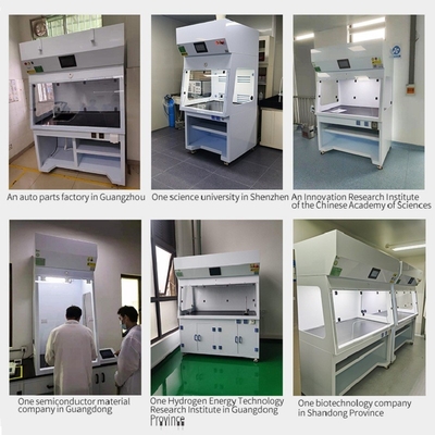 Laboratorio Ductless portatile dell'armadietto di Hood Self Contained Ductless Fume del vapore