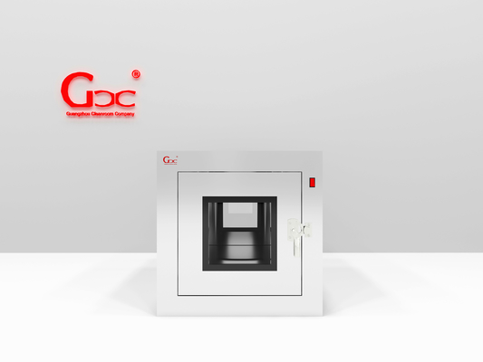 Casella di passaggio in acciaio inossidabile per la sterilizzazione UV per il trasferimento di materiale in camera pulita
