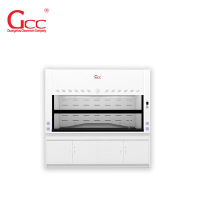 Acid resistente Chemical Fume Hood Polypropylene Fume Hood Industrial Custom Size Fume Hood Sala pulita Laboratorio ospedaliero scolastico