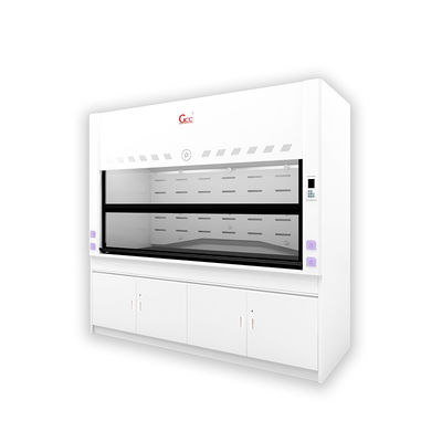 Acid resistente Chemical Fume Hood Polypropylene Fume Hood Industrial Custom Size Fume Hood Sala pulita Laboratorio ospedaliero scolastico