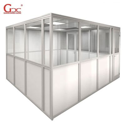 Locale senza polvere prefabbricato della classe 1K 50m2 9pcs FFU/locale senza polvere di Hardwall