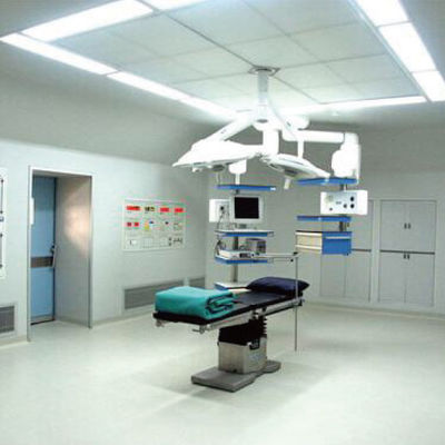 Soffitto ss Shell di flusso laminare di operazione dell'ospedale   Struttura elettrolitica del piatto