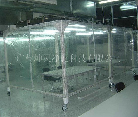 Stanza pulita modulare standard Iso7 di iso 14644-1 per l'officina elettronica