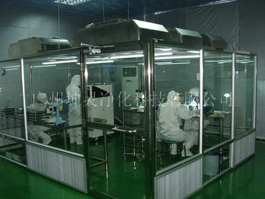 Stanza pulita modulare standard Iso7 di iso 14644-1 per l'officina elettronica